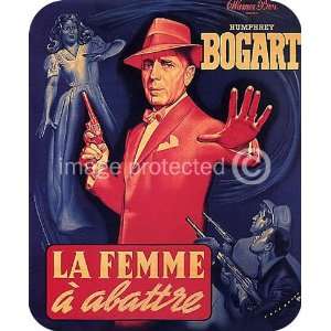   The Enforcer Vintage Humphrey Bogart Movie MOUSE PAD