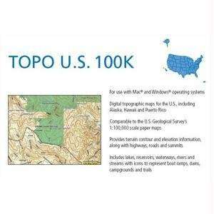  Top Quality By Garmin TOPO U.S. 2008 Digital Map   North 
