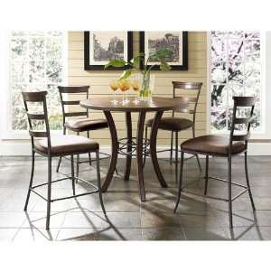  Hillsdale Cameron Round Counter Height Dining Table in 