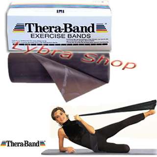 Thera Band FASCIA ELASTICA pilates NERO speciale 2,5mt  