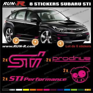   Sticker Subaru   Impreza WRX Forester Legacy   SU21