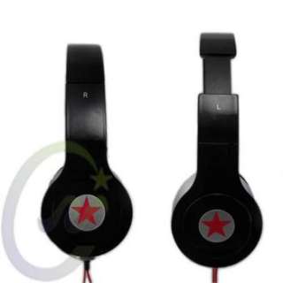   Quality Stereo Headphones Earphone Black Headset For DJ PSP  MP4 PC