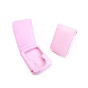  Premium Pink iPod Nano 3rd Gen Leather case + Car Charger 