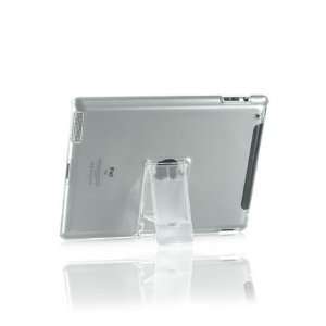  iPad 2 Crystal Clear Hard Case with Built in Kick Stand 