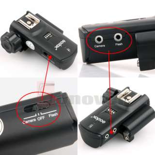 Godox 3 in 1 Remote Flash Trigger Control for Nikon D90 D5000 D3100 
