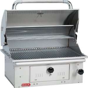  Bull Bison 30 inch Stainless Steel Built in Charcoal Grill 