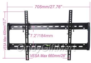 TV WALL MOUNT FOR 32 37 42 46 50 52 60 LCD LED PLASMA TV DISPLAY WITH 
