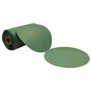   156574 UAOFG Green 6 600 Grit Aluminum Oxide Film Link Roll PSA Disc