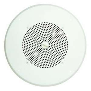  1 Watt Self Amplified Ceiling Speaker White 8 Inch Cone Speaker 