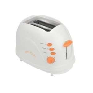   Tangerine 2 Slice Wide Slot Toaster TO 25908T: Kitchen & Dining