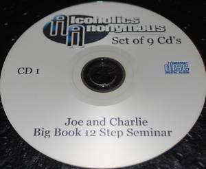 JOE AND CHARLIE BIG BOOK STUDY ALCOHOLICS ANONYMOUS  