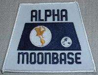Space 1999 TV Series ALPHA MOONBASE Embroidered PATCH  