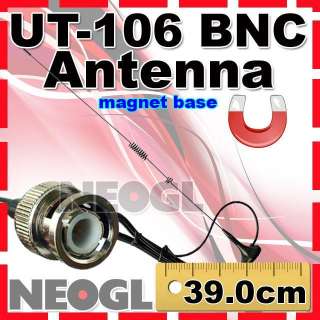   band UT 106 BNC mobile antenna for Ham radio VHF UHF 2m / 70cm  