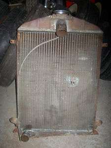 Ford Model A Coupe Radiator With Houseing Vintage Restoration  