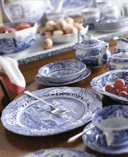Spode Dinnerware, Blue Italian Collection   Everyday Dinnerware Casual 