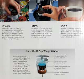 New Keurig Single Serve Coffee Maker My K Cup Brewer Machine B70 B77 
