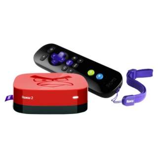 Roku 2 XS Angry Birds Streaming Player   Red (3100XAB).Opens in a new 