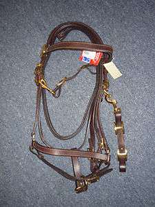 AUSTRALIAN OUTRIDER COLLECTION LEATHER HALTER/BRIDLE  