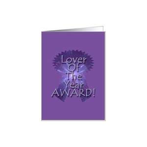  Lover Of The Year Award   Blank Inside Card Health 
