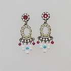 AYALA BAR EARRINGS   WHITE CRYSTAL 1272 items in Jewels for the Soul 