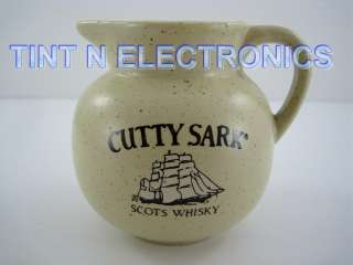 Cutty Sark Scots Whisky 14 ounce Ceramic Pitcher  