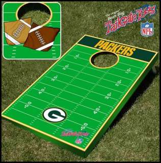 NFL GREEN BAY PACKERS TAILGATE TOSS BEAN BAG GAME  