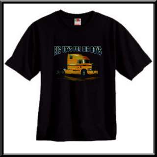 Big Toys 4 Boys Semi Truck T Shirt KIDS 6 8,10 12,14 16  