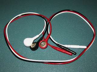 New 3 Lead HP EKG / ECG Cable With Snap Leads ~ Agilent  