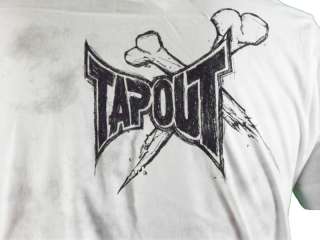 Tapout Flag You Grim Reaper Skeleton MMA UFC Cage Fighter T Shirt Mens 