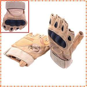 TAN Sports Wear Boxing Racing Bicycle Fingerless Gloves H  