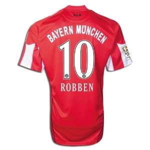 10 Robben Bayern Munich Home 10/11 Jersey (Adult SizeL)  