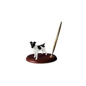  Fox Terrier (black & white) Dog Pen Set