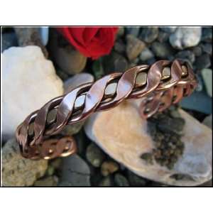   Inch Solid Copper & Brass Cuff Bracelet BCB104 