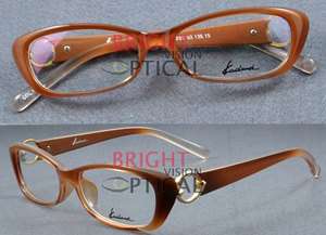   wholesale 2035brown womans cat eye optical frame eyeglasses eyewear