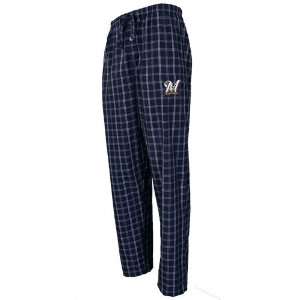  Milwaukee Brewers Navy Blue Division Pajama Pants Sports 