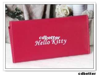   Girls Lovely Hello Kitty Style Long PU Clutch Bi Fold Wallets Purses