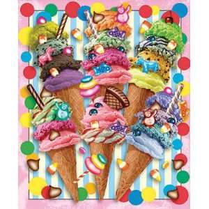   Puzzle 550 Pieces 16X20 Ice Cream Candy Swirls (WM722): Toys & Games
