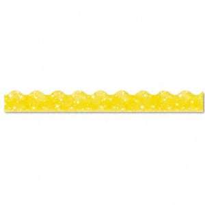  sparkle bulletin board border, 2 1/4 x 32 1/2, yellow