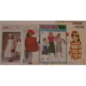  Childrens Sewing Patterns Assorted 