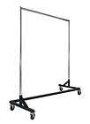 RACK CLOTHING RACK SPECIAL SALE, HEAVY DUTY WHSE RACK WITH BLACK 
