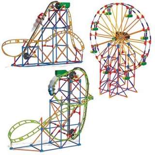   Included Corkscrew Coaster, Ferris Wheel, and Vertical Viper Coaster