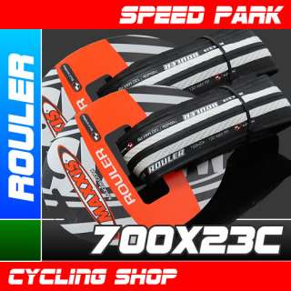   M3D Rouler Ultralight 700 x 23C Road Bike Tires 130PSI   White  