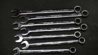 Snap On OEXMB Flank Dr. Metric Combination Wrench Set  