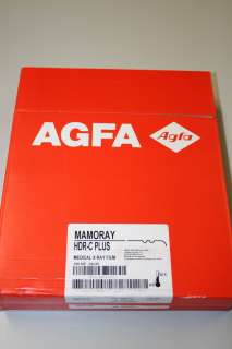 AGFA Mamoray Medical X Ray Film 24 X 30 HDR C Plus xray  