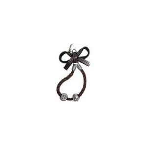  Brown Bow Charm for Nextel cell phone Cell Phones & Accessories