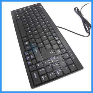 Computer Ultra Slim Keyboard For PC Laptop Windows 7  
