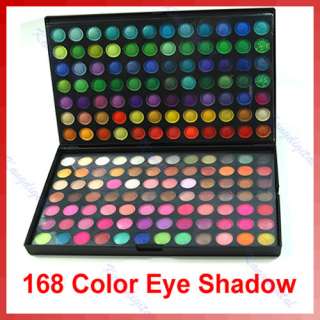 Pro 168 Full Color Eye Shadow Eyeshadow Makeup Palette kit Gift  