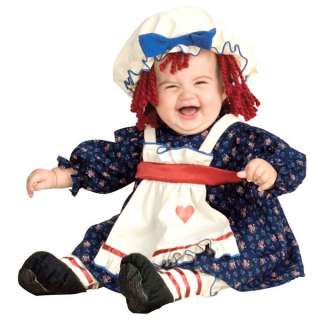 Child Small Ragga Muffin Dolly Costume   Baby Costumes  