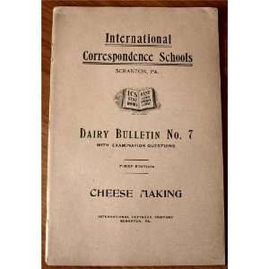  Cheese Making American Chedder Cheese Dairy Bulletin No 