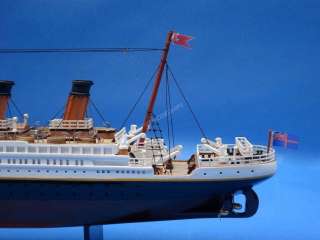 RMS Titanic 20 Wooden Ship Replica Model NOT A KIT  